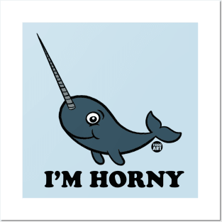 HONRY NARWHAL Posters and Art